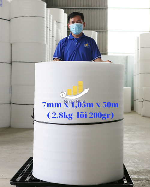 Màng PE 7mm x 1,05m x 50m