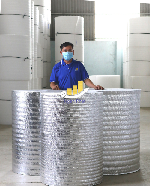 OPP cách nhiệt có keo 30mm x 1,01m x 25m